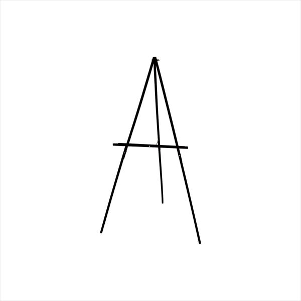 ArtAdvantage_Black_Floor_Display_Easel