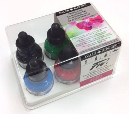 FW Acrylic Ink Starter set 6
