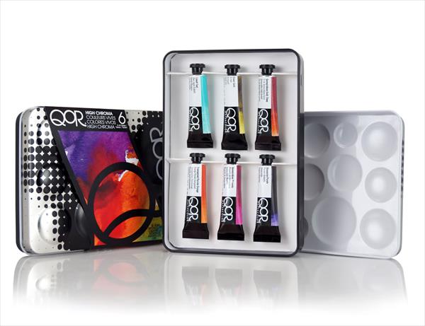 QOR-High-Chroma-Colors-(6-set)_QOR_chromacolors QOR High Chroma Color 6 set