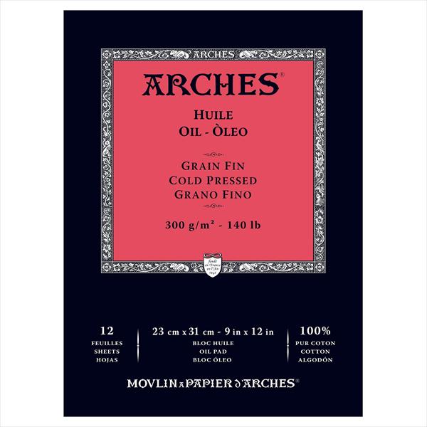 Arches Oil Pad Color Pressed 140lbs
