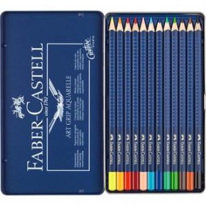 Faber Castell Art Grip aquarelle colored pencils 12 pack