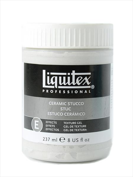 Liquitex ceramic stucco texture gel