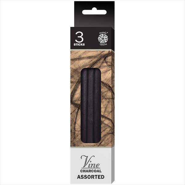 Pentalic Vine charcoal 3 pack