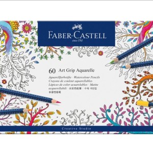 Faber Castell Art Grip Aquarelle Colored Pencil Set of 60