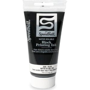 Speedball Water Soluable Black Ink 2.5oz 5oz