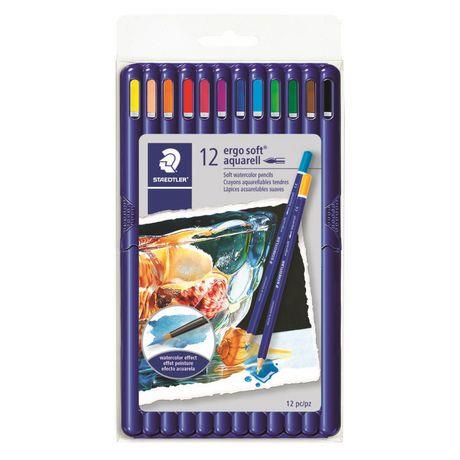 Staedtler Ergo Soft Aquarell Watercolor Pencil 12 pack