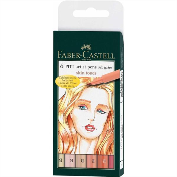Faber-Castell Pitt Artist Pens brush skin tones