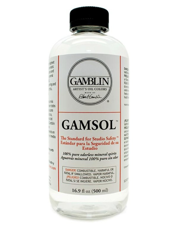 Gamblin Gamsol odourless mineral spirits