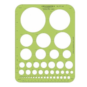 Pacific Arc 44 Circle Master Template (PT-144)