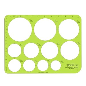 Pacific Arc Large Circle Master Template (PT-111)