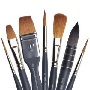 Winsor and Newton Professional Watercolor Synthetic Sable Brushes
