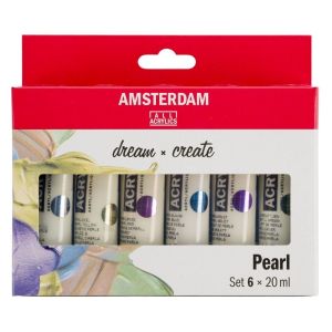 Amsterdam DreamxCreate Acrylic Set (Pearl/Metallic)