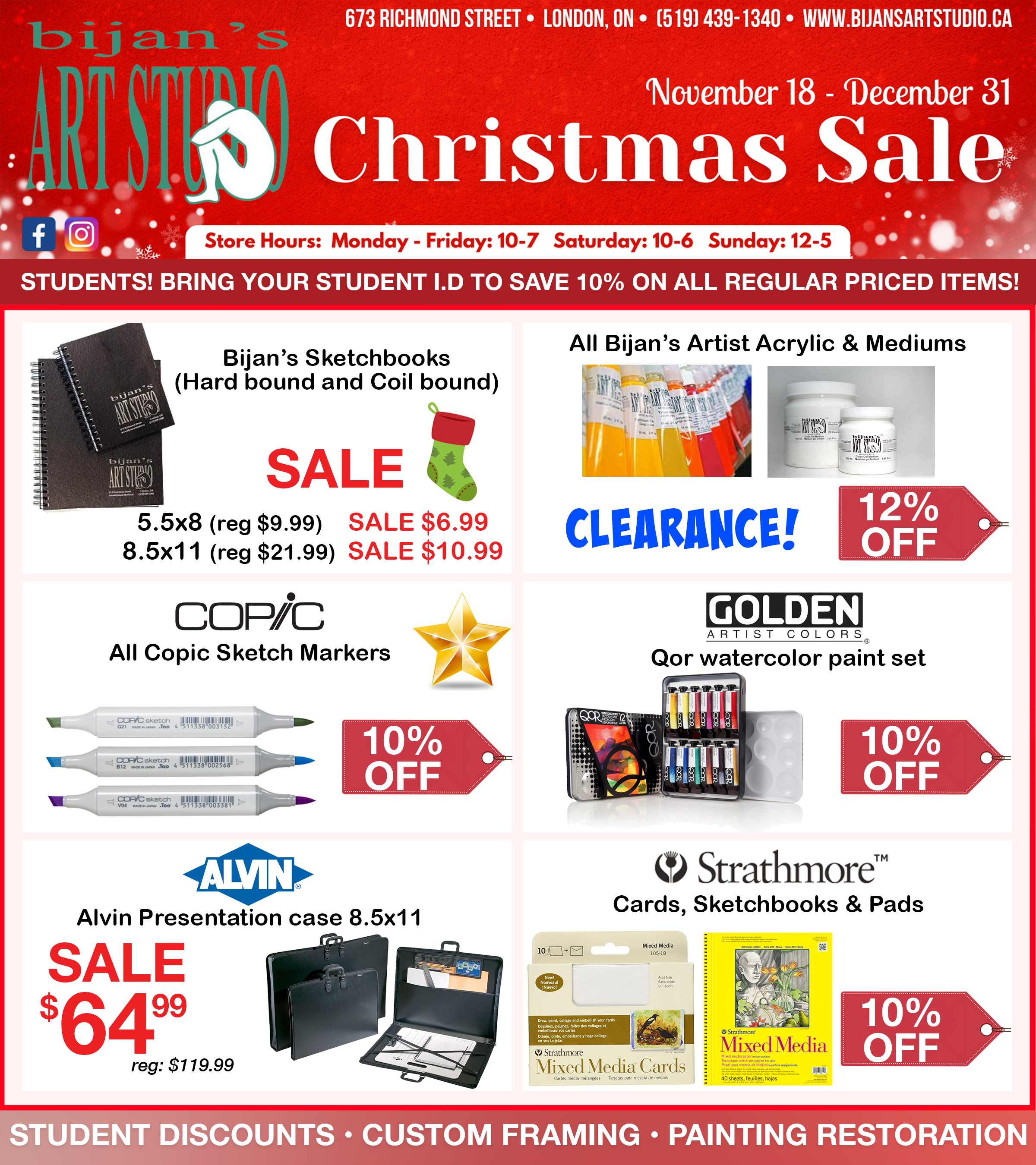Christmas Flyer Sale Page 1