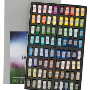 Jack Richeson Hand Rolled Soft Pastels Set of 80