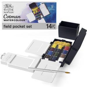 Winsor Newton Cotman Watercolor Field Pocket Set