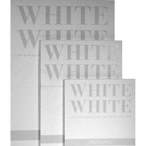 Fabriano White White Drawing Paper Pad