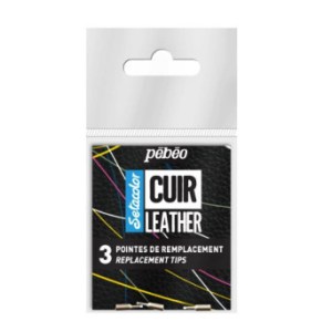 Pebeo Cuir Leather Marker Replacement Tips