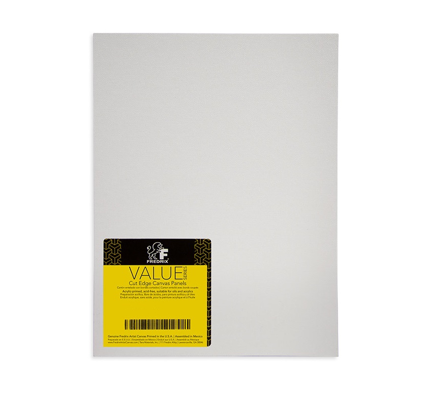 Fredrix Cut Edge Canvas Panels Pack of 25 - Image 1