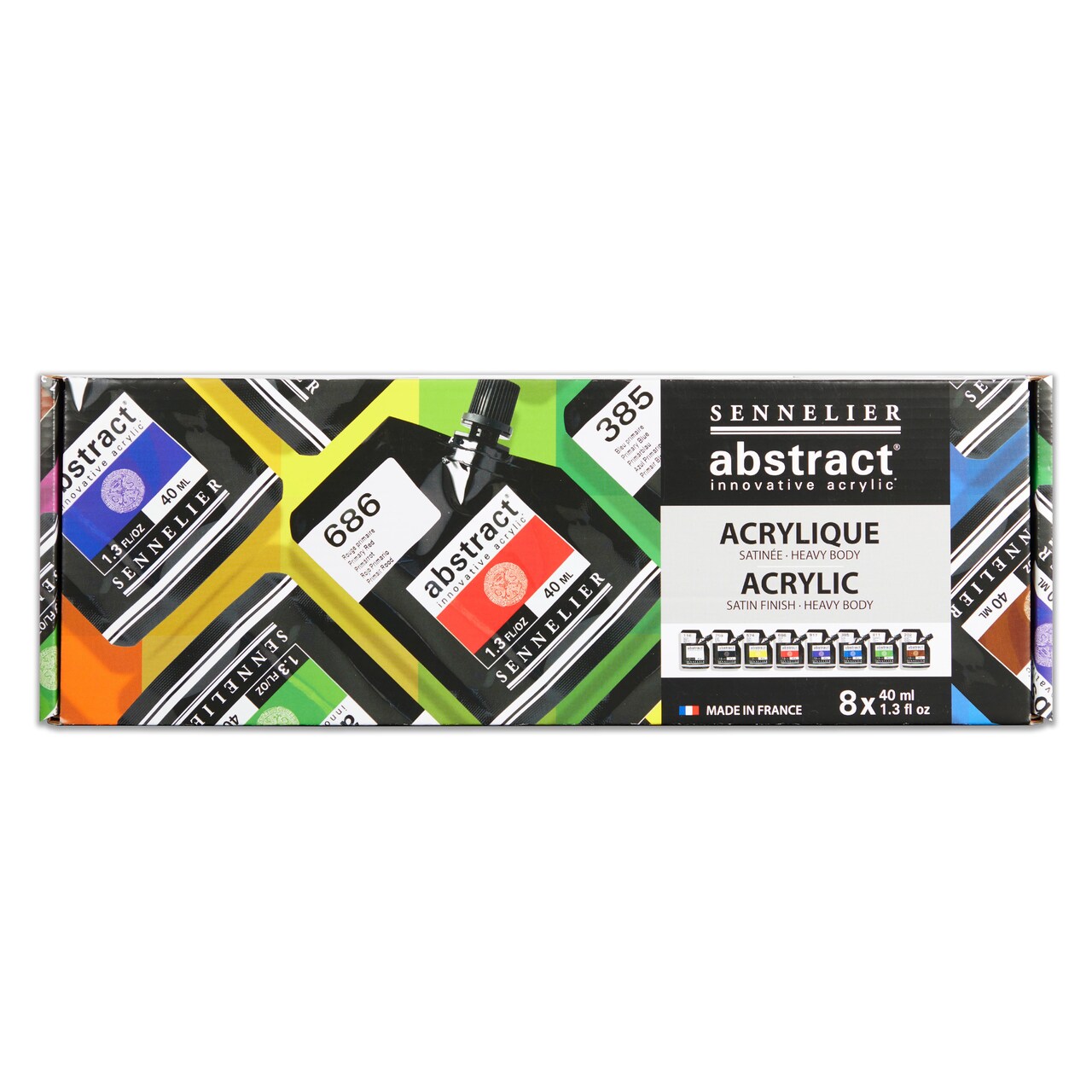 Sennelier Abstract Paint Set 8x40ml