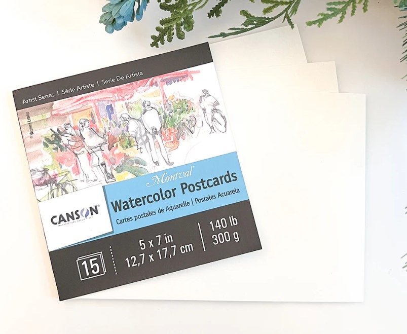 Canson Montval Watercolor Postcards - Image 1