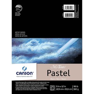 Canson Mi-Teintes Pastel Pad Black