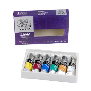 Winsor Newton Artisan Water Mixable Oil Color Beginners set of 6x37ml