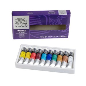 Winsor and Newton Artisan Water Mixable Oil Color set of 10x12ml