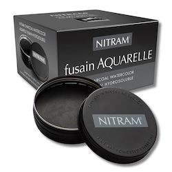 Nitram Fusain Aquarelle