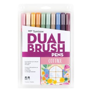 Tombow Dual Brush Pens Cottage Set