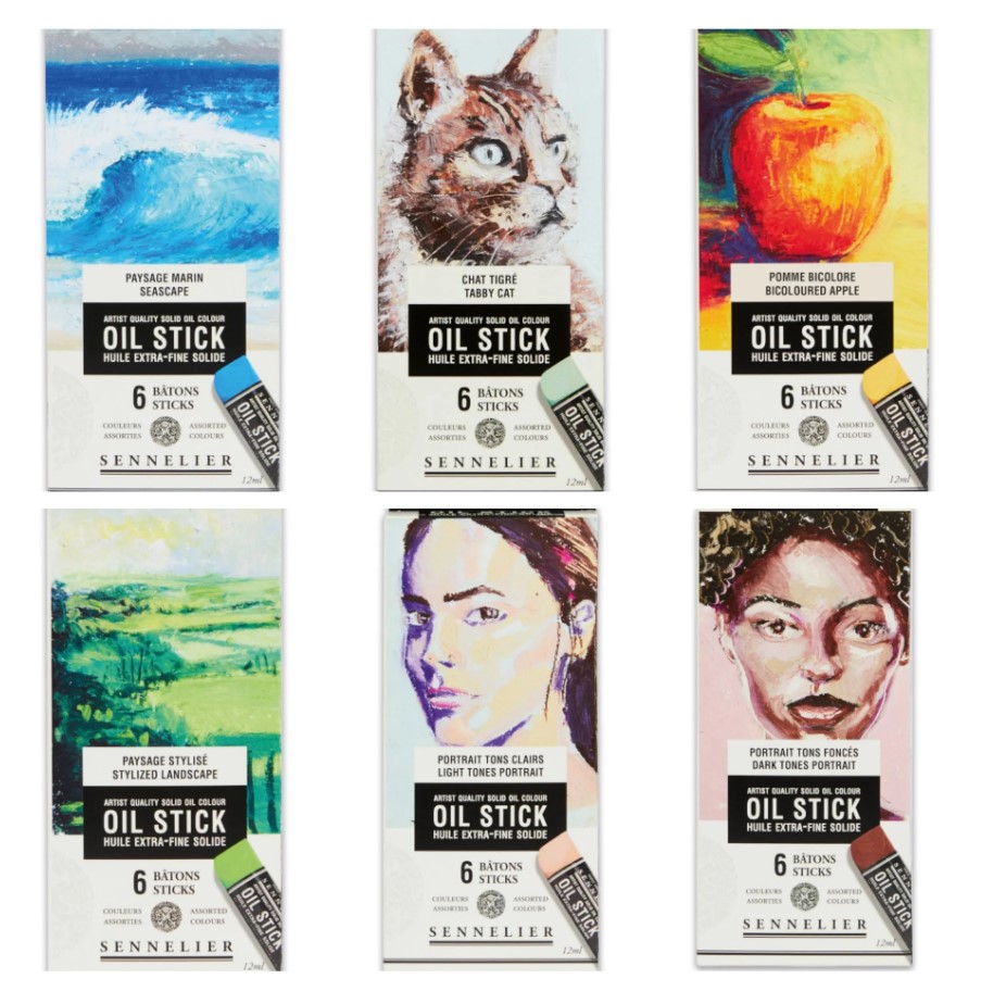 Sennelier Oil Stick Sets - Image 1