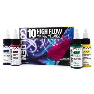 Golden High Flow Mixing Set of 10