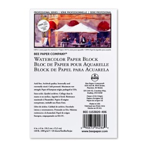 Bee Paper Company Watercolour Paper Block