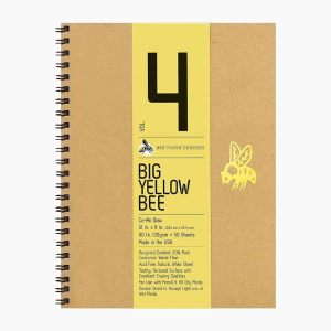 Big Yellow Bee Sketchbook 9x12